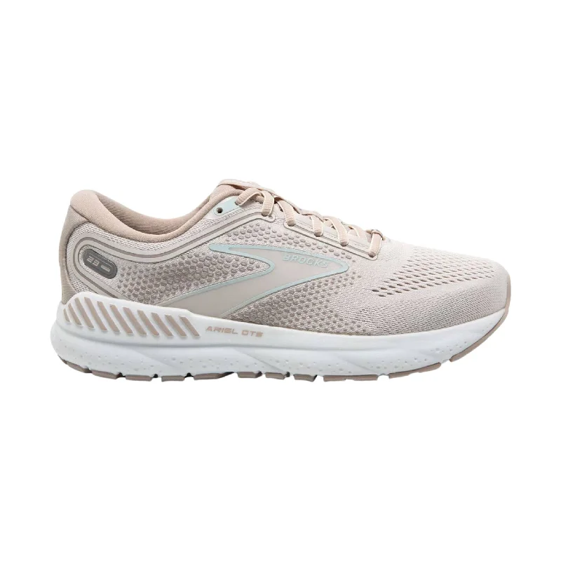 Brooks Women's Ariel GTS 23 Road Running Shoes - Chateau Grey/White Sand - ONLINE STORE CREDIT/EXCHANGE ONLY