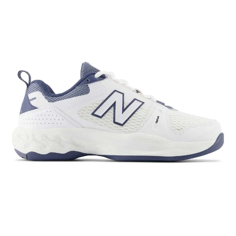 New Balance Women's Fresh Foam X WC1007WT White/Sea Salt/Blue