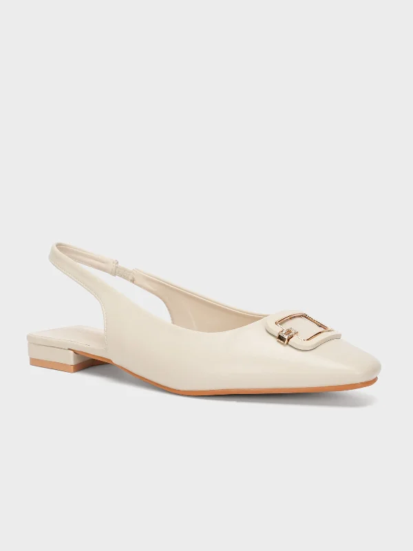 Women's "AMYRYN" Slingback Flat Pumps