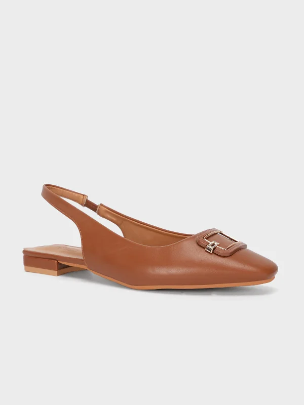 Women's "AMYRYN" Slingback Flat Pumps